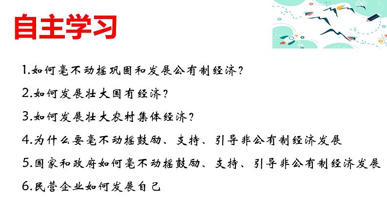 1.2  坚持“两个毫不动摇” 课件-2023-2024学年高中政治统编版必修二经济与社会06