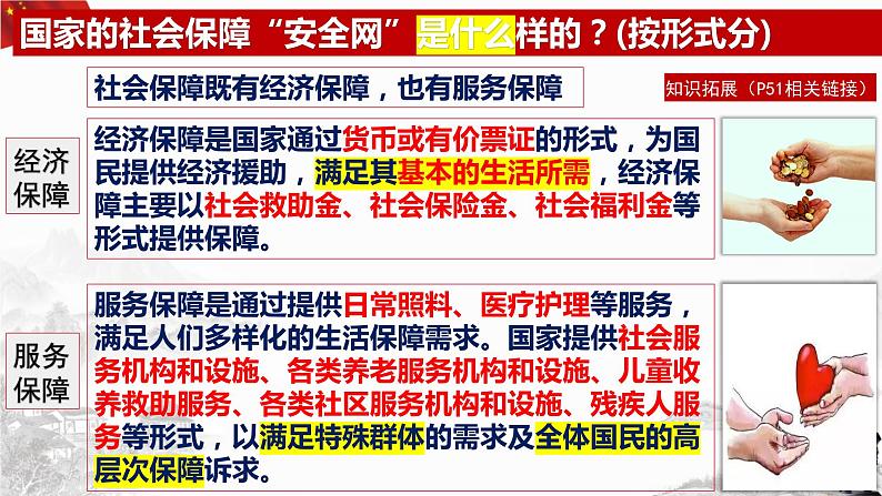 4.2  我国的社会保障 课件-2023-2024学年高中政治统编版必修二经济与社会第6页