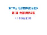3.2  推动高质量发展 课件-2023-2024学年高中政治统编版必修二经济与社会