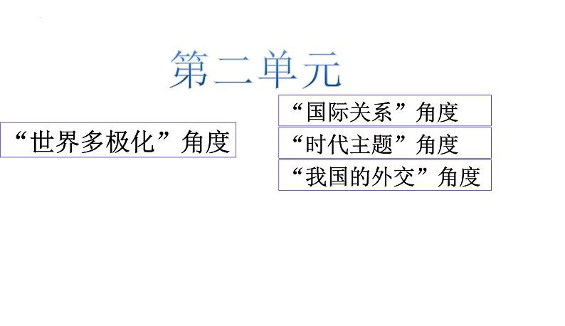 当代国际政治与经济 课件-2024届高考政治一轮复习统编版选择性必修一第7页