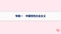 适用于新高考新教材2024版高考政治二轮复习专题1中国特色社会主义课件