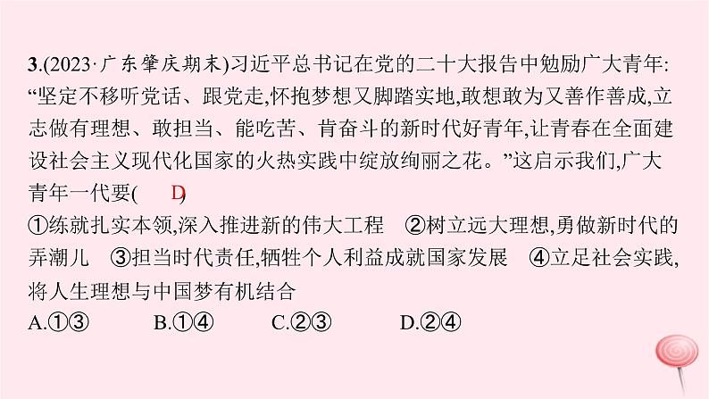 适用于新高考新教材2024版高考政治二轮复习微专题靶向练课件第6页