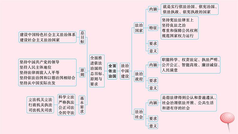 适用于新高考新教材2024版高考政治二轮复习专题6全面依法治国课件第4页