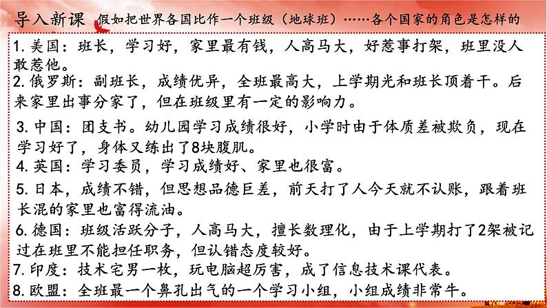 3.1世界多极化的发展课件-2023-2024学年高中政治统编版选择性必修一当代国际政治与经济第1页