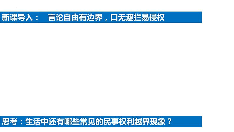 4.2权利行使 注意界限 课件-2022-2023学年高中政治统编版选择性必修二法律与生活第1页