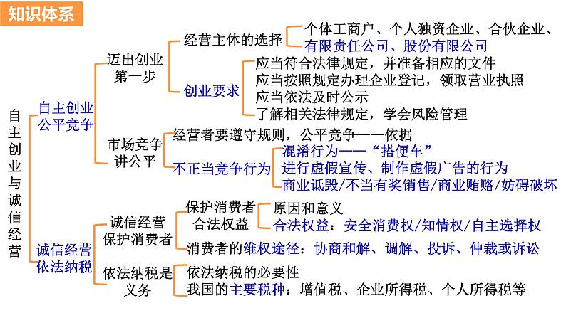 第八课 自主创业与诚信经营 课件-2024届高考政治一轮复习统编版选择性必修二法律与生活第3页