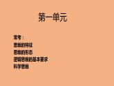 《逻辑与思维》常考问答题总结高二政治同步备课精品课件（统编版选择性必修3）