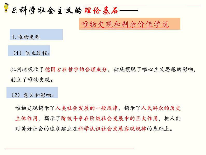 高中政治人教部编版必修一1.2《科学社会主义的理论与实践》PPT课件207