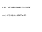 高中政治必修二经济与社会第四课《我国我国的个人收入分配与社会保障》PPT课件-人教部编版