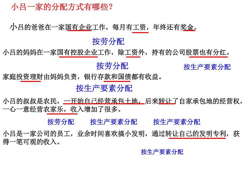 高中政治必修二经济与社会第四课《我国我国的个人收入分配与社会保障》PPT课件-人教部编版05