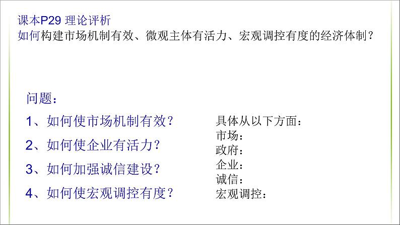 高中政治必修二《综合探究一 完善社会主义市场经济体制》ppt课件-统编人教版03