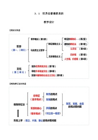 高中政治 (道德与法治)人教统编版必修4 哲学与文化世界是普遍联系的优秀教学设计