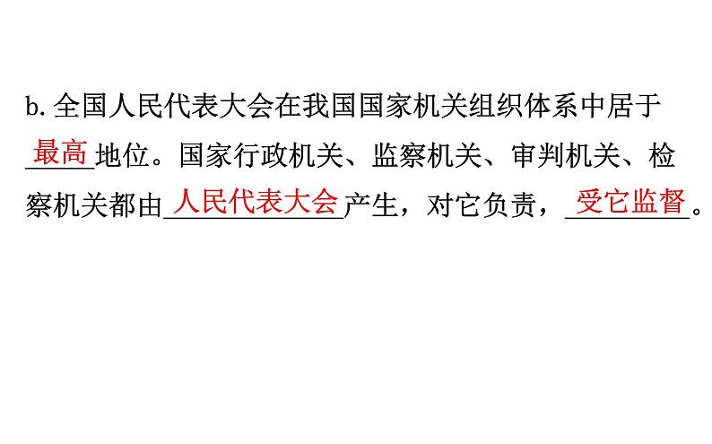 高中政治必修三2.5.1《人民代表大会：我国的国家权力机关》ppt课件-新统编版第6页