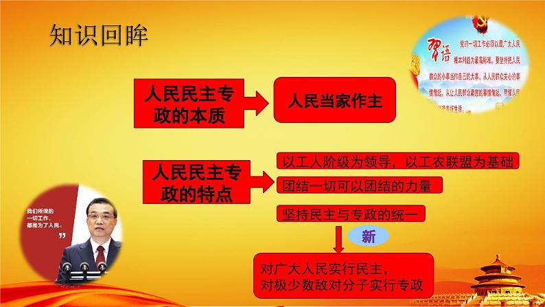 人教部编版高中政治必修3政治与法治4.2坚持人民民主专政ppt课件（含视频）08