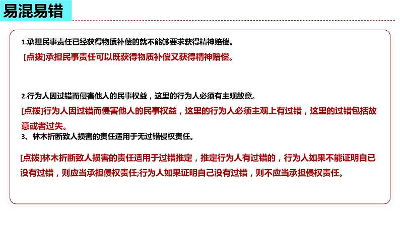 第四课 侵权责任与权力界限课件-2024届高考政治一轮复习统编版选择性必修二法律与生活第6页