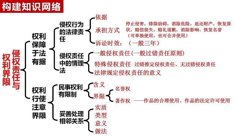 第四课 侵权责任与权利界限 课件-2024届高考政治一轮复习统编版选择性必修二法律与生活 (1)第2页