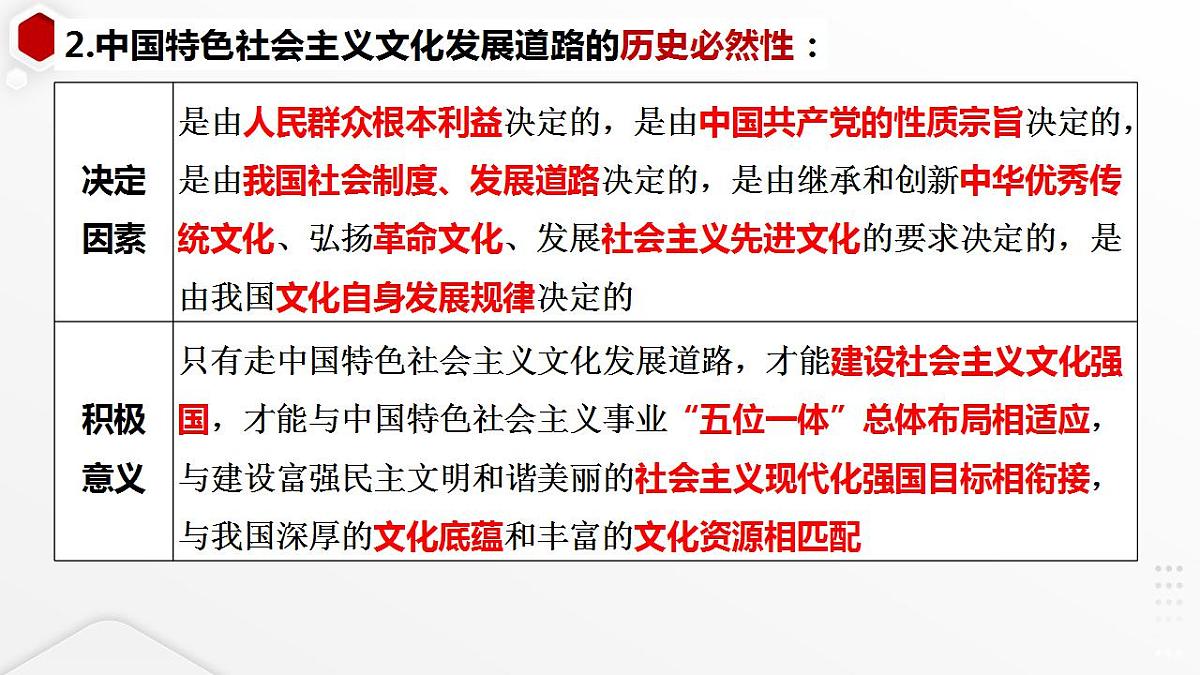 第九课　发展中国特色社会主义文化课件-2024届高考政治一轮复习统编版必修四哲学与文化第7页