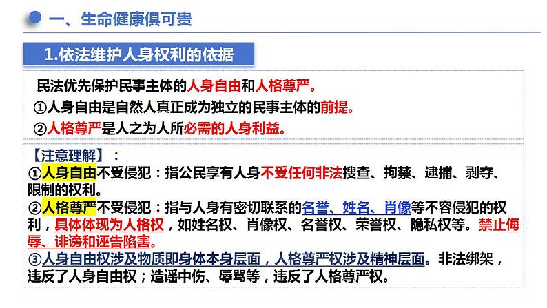 1.2积极维护人身权利课件-2023-2024学年高中政治统编版选择性必修2法律与生活 (1)第5页