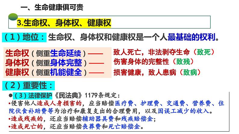 1.2积极维护人身权利课件-2023-2024学年高中政治统编版选择性二法律与生活 (3)第8页