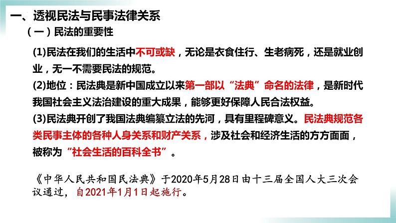 1.1 认真对待民事权利与义务（课件 ） 高中政治选择性必修2同步课件06