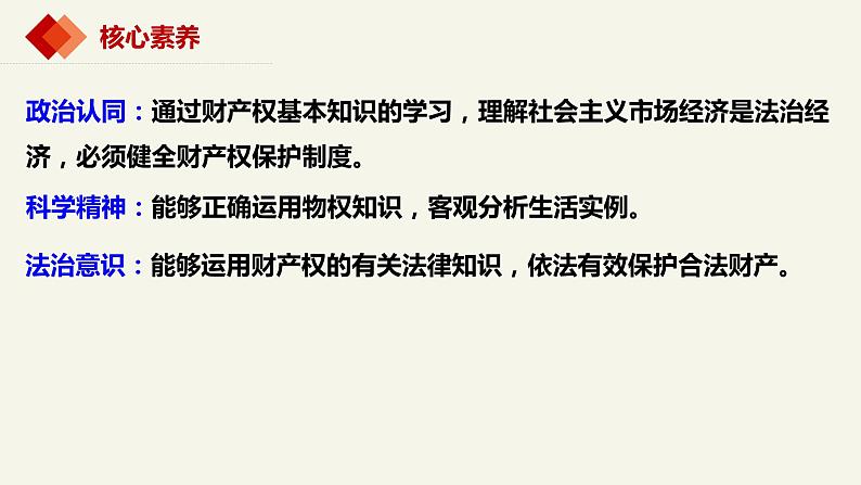 2.1保障各类物权 （课件 ） 高中政治选择性必修2 法律与生活同步课件 (3)第3页