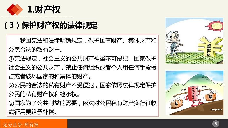 2.1保障各类物权 （课件 ） 高中政治选择性必修2 法律与生活同步课件 (3)08