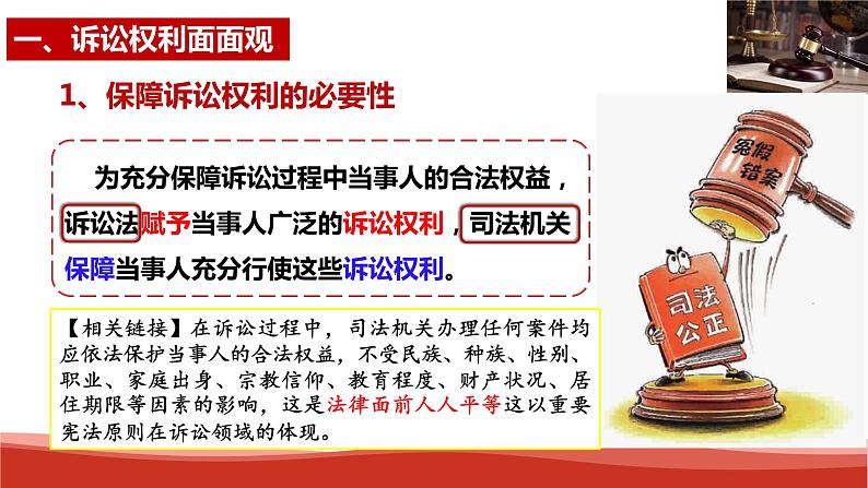 10.1  正确行使诉讼权利 （课件 ） 高中政治选择性必修2 法律与生活同步课件05