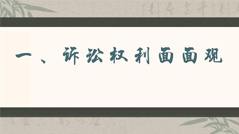 10.1 正确行使诉讼权利 （课件 ） 高中政治选择性必修2 法律与生活同步课件第7页