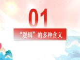 【教师必备】统编版 高中政治 选修3 同步备课 2.1 “逻辑”的多种含义 课件