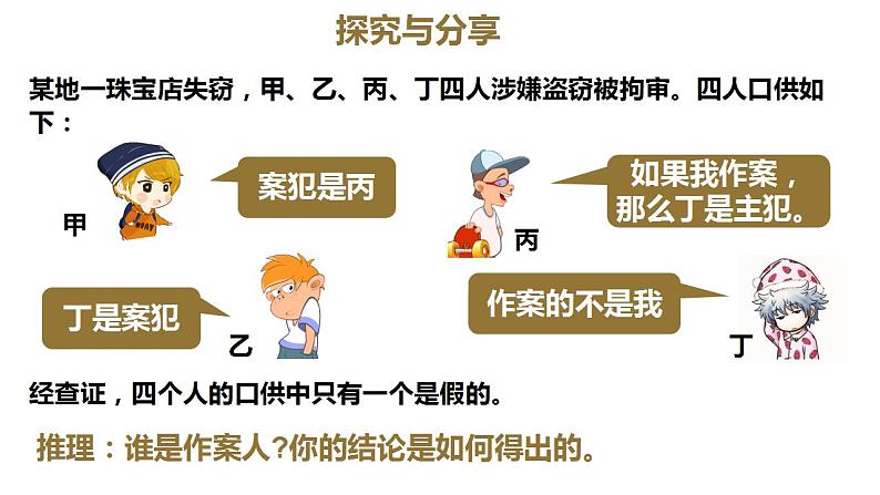 【教师必备】统编版 高中政治 选修3 同步备课 6.1 推理与演绎推理概述课件05