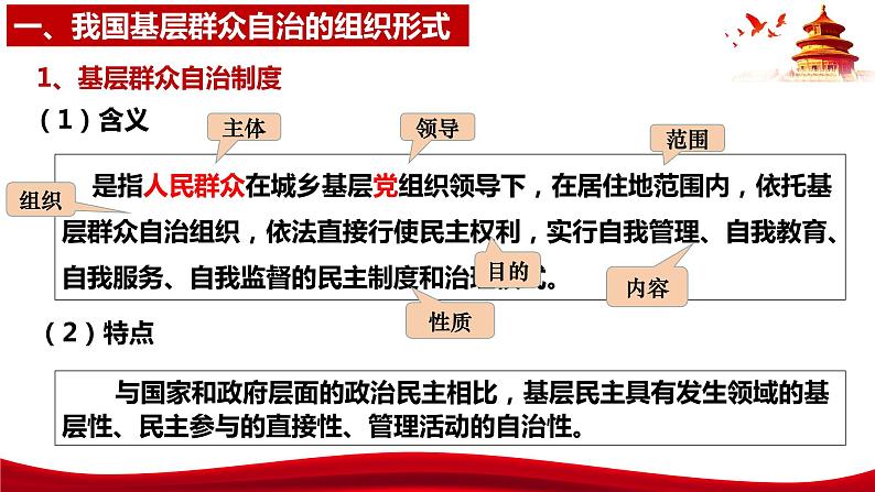 6.3  基层群众自治制度-2023-2024学年高一政治统编版必修三《政治与法治》同步课件第7页