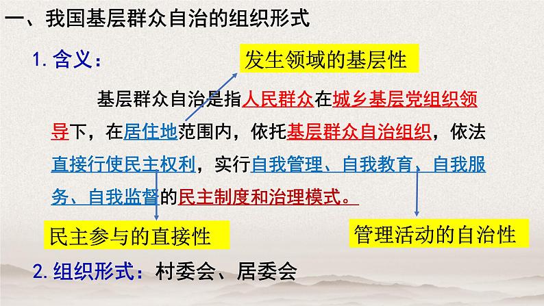 6.3 基层群众自治制度 课件-2023-2024学年高中政治统编版必修三政治与法治第5页