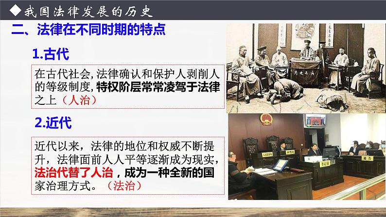 7.1 我国法治建设的历程 课件-2023-2024学年高中政治统编版必修三政治与法治第3页