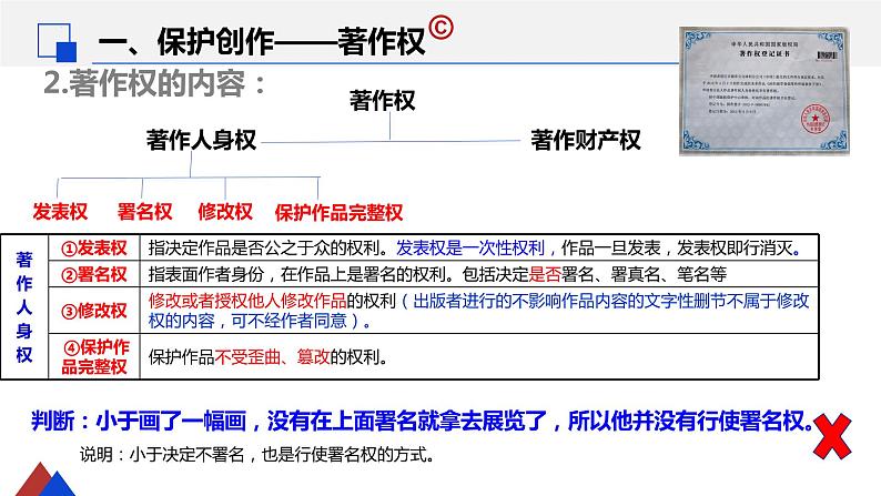 2.2尊重知识产权 课件-2023-2024学年高中政治统编版选择性必修二法律与生活06