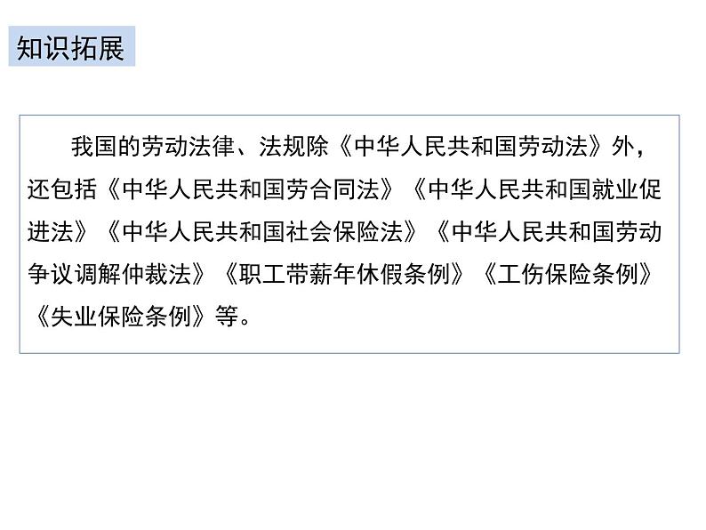 7.1 立足职场有法宝 课件-2023-2024学年高中政治统编版选择性必修二法律与生活第5页