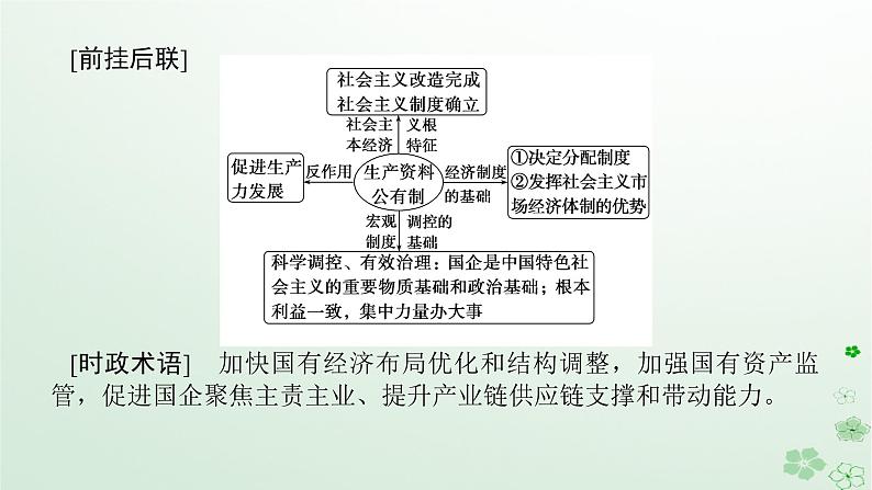 新教材2024高考政治二轮专题复习专题二我国的基本经济制度课件第4页