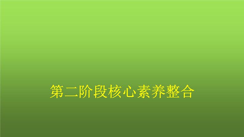 人教版（浙江专用）高中思想政治必修1中国特色社会主义第2阶段核心素养整合课件01