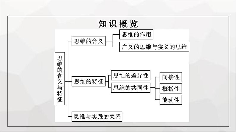 人教版（浙江专用）高中思想政治选择性必修3逻辑与思维第1单元第1课走进思维世界第1框思维的含义与特征课件05