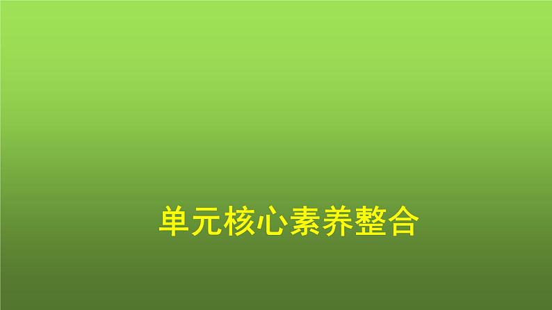 人教版（浙江专用）高中思想政治选择性必修3逻辑与思维第3单元核心素养整合课件01