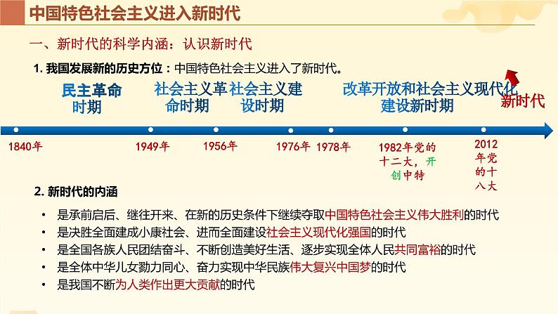 4.1中国特色社会主义进入新时代 课件-2023-2024学年高中政治统编版必修一中国特色社会主义第3页