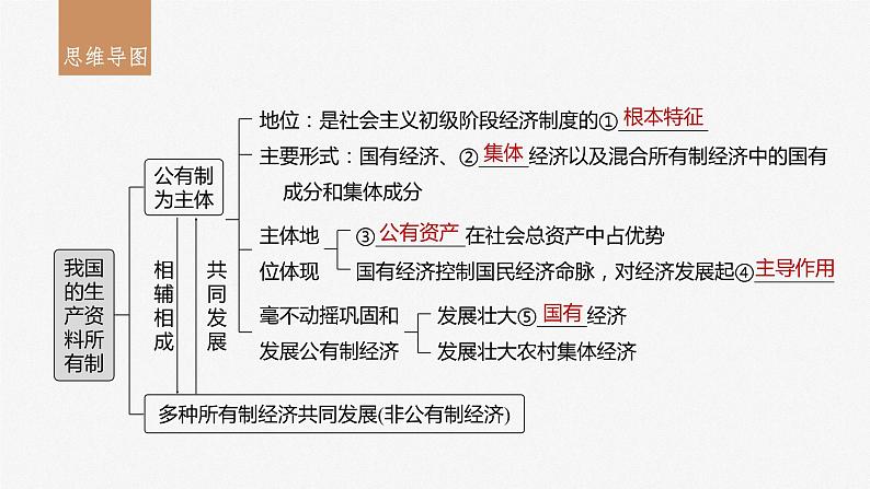 2024年高考政治一轮复习课件（部编版） 必修2　第05课　课时1　坚持公有制为主体05