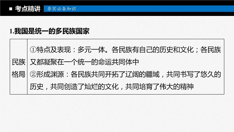 2024年高考政治一轮复习课件（部编版） 必修3　第14课　课时2　民族区域自治制度第7页