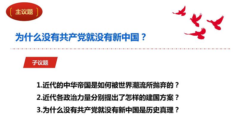 【第一单元】1.1《中华人民共和国成立前各种政治力量》课件+同步习题06