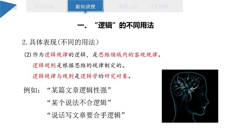 2.1 “逻辑”的多种含义 课件 高二思想政治部编版选择性必修3第6页