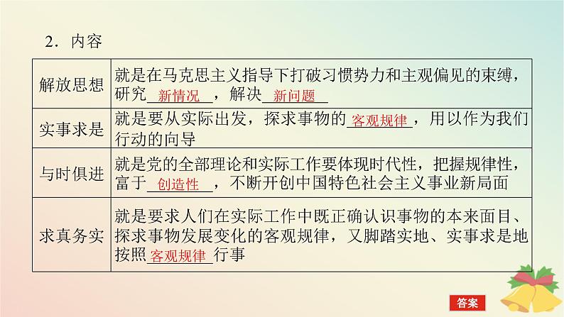 2024版新教材高中政治第一单元中国共产党的领导第二课中国共产党的先进性课时2始终走在时代前列课件部编版必修3第8页