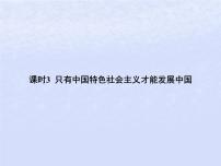 2024高考政治基础知识综合复习必修1课时3只有中国特色社会主义才能发展中国课件