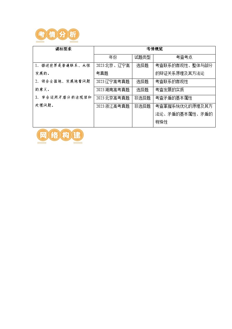 最新高考政治一轮复习【讲通练透】 第03课 把握世界的规律（讲通）02