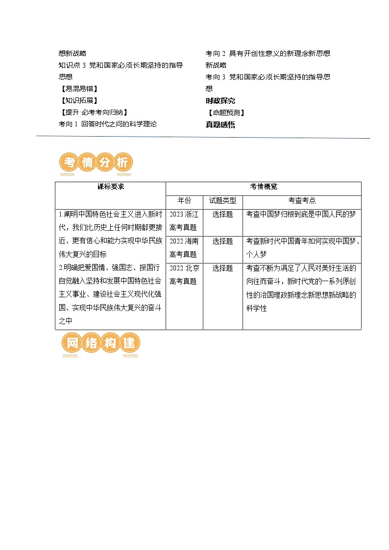 第04课 只有坚持和发展中国特色社会主义才能实现中华民族伟大复兴（讲通）（学生版）第2页