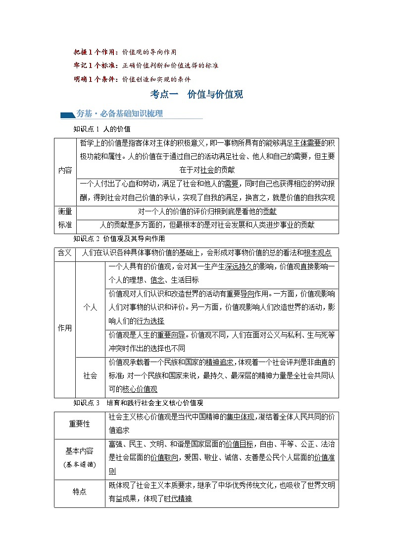 第06课 实现人生的价值（讲通）（教师版）第3页