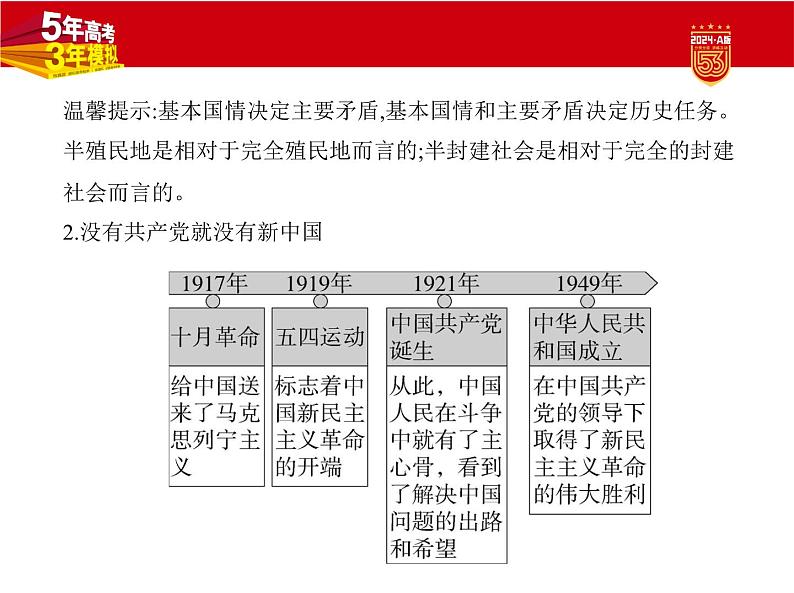 5_2024版.新高考版 政治.5·3A版--专题五中国共产党的领导03